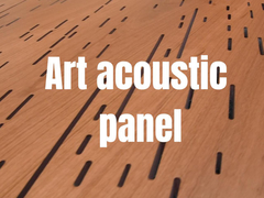 12 mm 15 mm Akustik Künstlerische Schallabsorptionsplatten Geräuschreduktion Feuerfest
