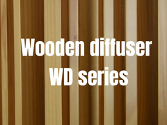 Anpassungsfähige Holz-Akustik-Diffusor-Panels mit einer Dicke von 250 mm für Wände