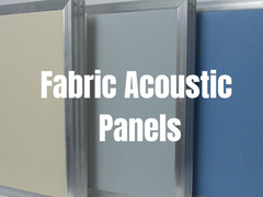 Flachlaminierte Schalldämpfungswandplatten MDF