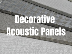 Umweltschonende und wirksame dekorative Akustikplatten für Gemeindezentren
