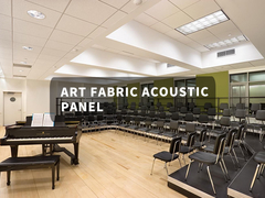 Hochdichte Glasfaser-Akustikplatte umweltfreundlich Staubfrei für Schulen Studios