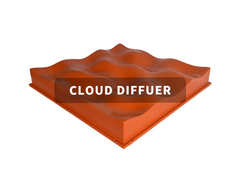 Öko-freundliche Holz-Akustik-Diffusor-Platten, Schalldiffusor-Wandplatten 600x600mm