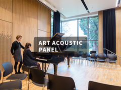 12 mm Dicke Akustische Holzdeckenplatten Geräuschdämpfende Deckenfliesen Flachrand