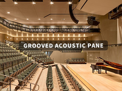 Nachhaltige feuerfeste, gerischte Akustikplatten für klarere und ruhigere Räume