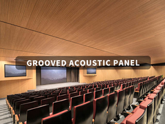 Balance aus Stil und Stille mit Winego Rillen-Wandpaneelen für kulturelle Räume