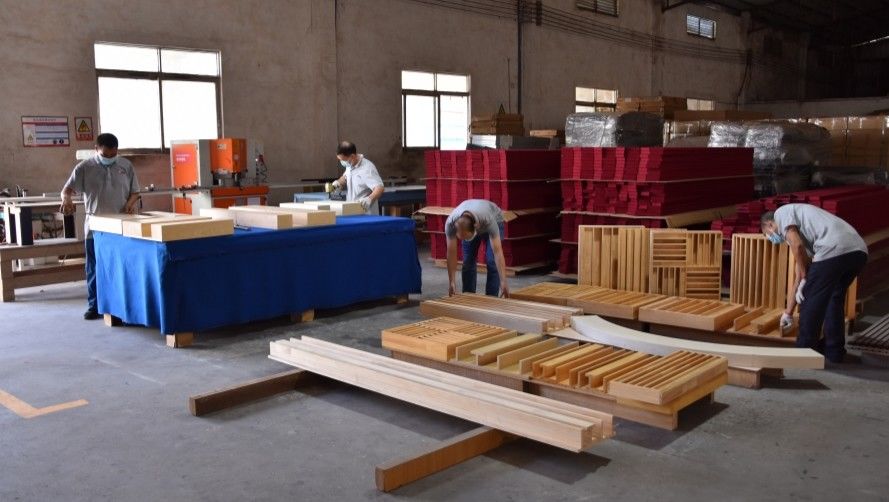 Guangzhou Wuyang Yiguan Acoustic Materials Co., Ltd. Hersteller Produktionslinie