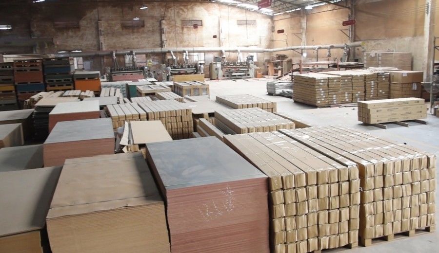 Guangzhou Wuyang Yiguan Acoustic Materials Co., Ltd. Hersteller Produktionslinie