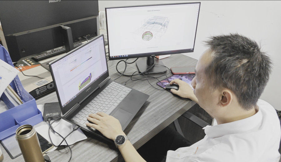 Guangzhou Wuyang Yiguan Acoustic Materials Co., Ltd. Hersteller Produktionslinie