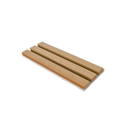 Natürliche Holz-Schiefer-Akustikwandplatten Feuerhemmer 0,85 NRC Schalldämpfung