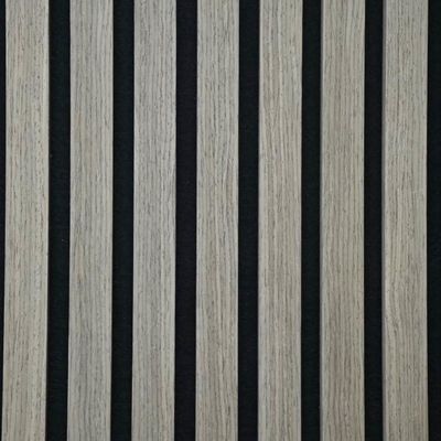Elegante Dekorative Furnier Holz Schiefer Akustikplatten Filz Rücken 0,85NRC E0 Grade