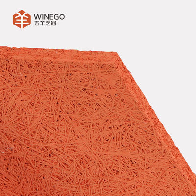 Antimikrobielle akustische Holzwollplatten 600x1200mm Feuchtigkeitsdicht für Büro
