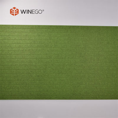 Geräuschdämpfende Plain Polyester Akustikplatten 2440mmx1220mm Pass BS476-7