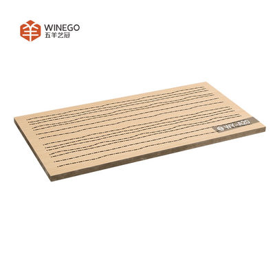 Holzverstärkte akustische Deckenplatten aus Holz Schalldämpfung und Kunstdekoration