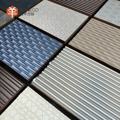 3D-Elegante Verniswandplatten für Innenarchitektur 2400mm