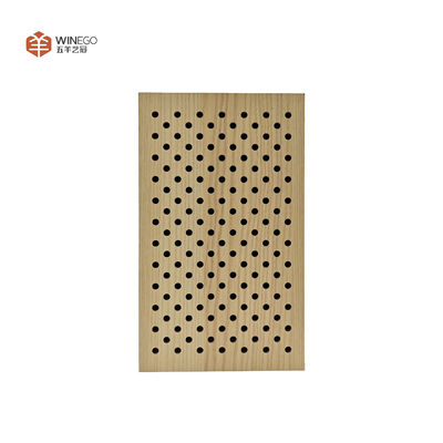 Premium und hochdichte MDF-Akustikplatte mit Perforation für Bürobesprechungsräume